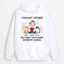1046HUS1 Personalized Hoodie Gifts Retirement Cat Cat Lovers