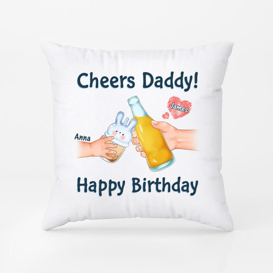 1047PUS1 Personalized Pillows Gifts Grandpa Dad