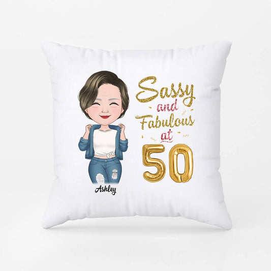 1053PUS2 Personalized Pillows Gifts Birthday Her