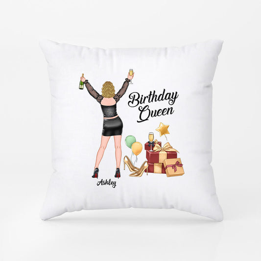 1054PUS2 Personalized Pillows Gifts Birthday Queen Her
