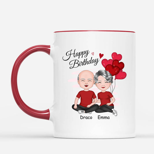 1058MUS1 Personalized Mugs Gifts Birthday Couple Husband Boyfriend