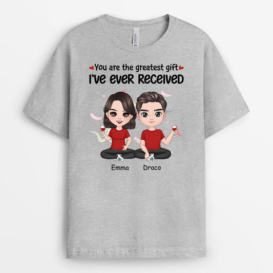 1061AUS1 Personalized T shirts Gifts Gift Couple