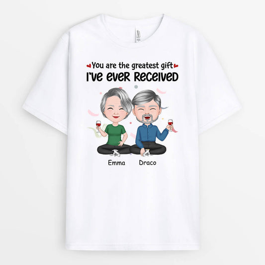 1061AUS2 Personalized T shirts Gifts Gift Couple