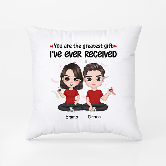 1061PUS1 Personalized Pillows Gifts Gift Couple