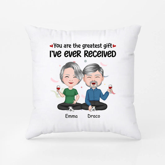 1061PUS2 Personalized Pillows Gifts Gift Couple