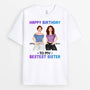 1068AUS2 Personalized T Shirts Gifts Birthday Sister