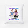1068PUS2 Personalized Pillows Gifts Birthday Sister