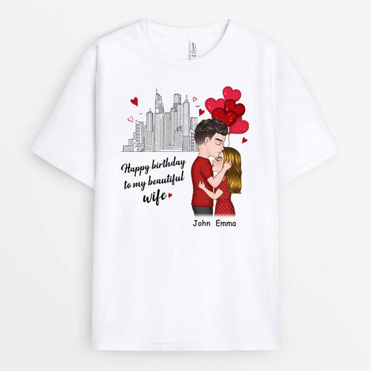 1072AUS1 Personalized T Shirts Gifts Birthday Wife_f35b8b84 035e 4cdd 8846 8808ccaf8984