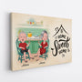 1077CUS2 Personalized Canvas Gifts Home Housewarming Family