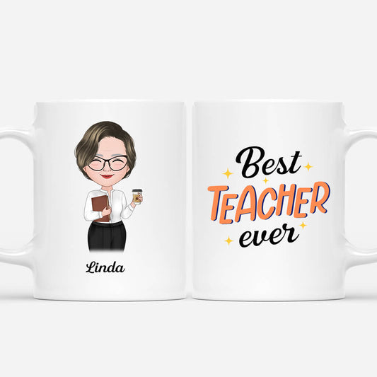 1082MUS2 Personalized Mugs Gifts Teacher Teachers