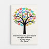 Personalized Thank You Teacher Canvas