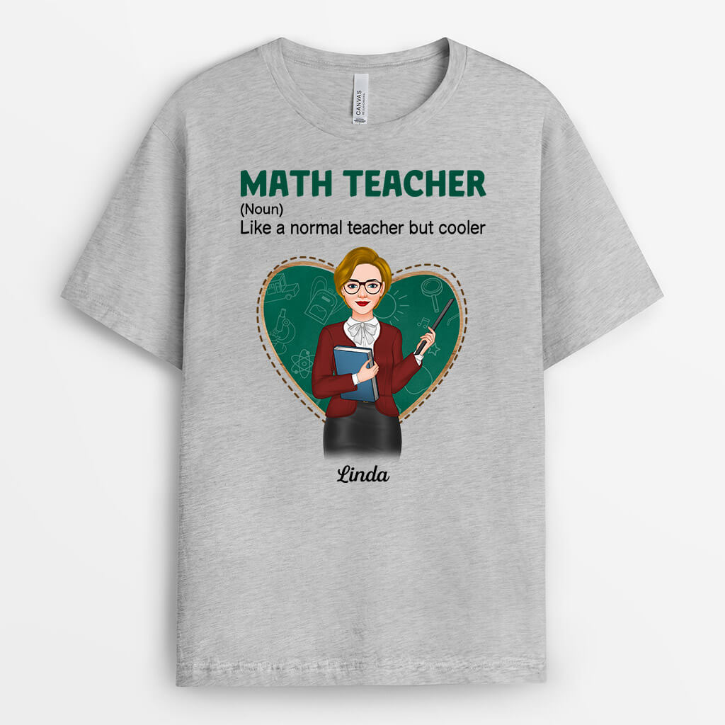1086AUS1 Personalized T Shirts Gifts Teacher Teachers
