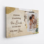 1088CUS2 Personalized Canvas Gifts Couple Wedding Bride Groom