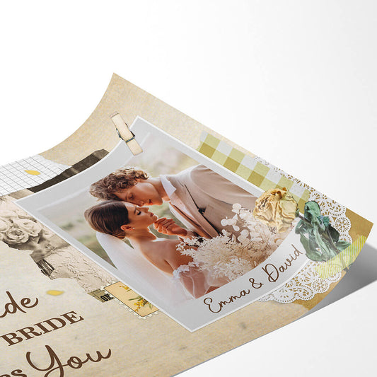 1088SUS2 Personalized Posters Gifts Couple Wedding Bride Groom
