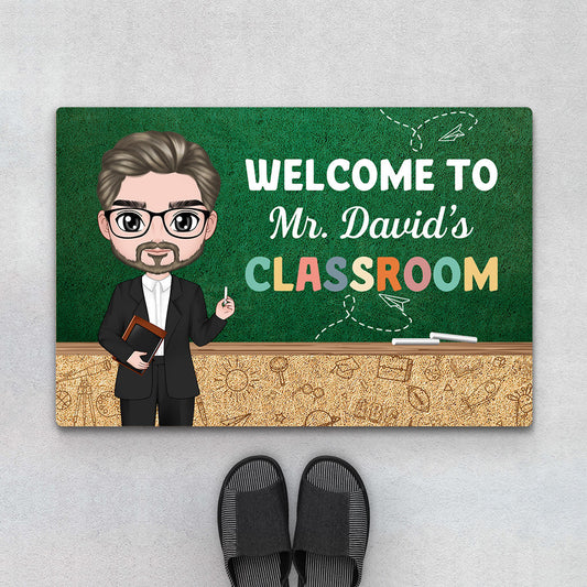 1094DUS1 Personalized Doormats Gifts Classroom Teachers