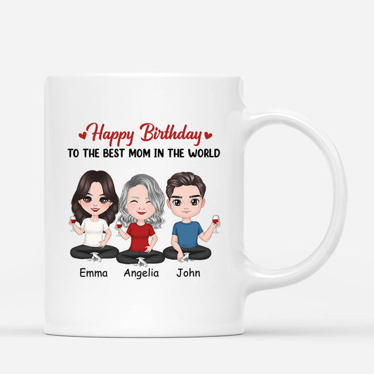 1095MUS1 Personalized Mugs Gifts Birthday Mom Grandma