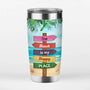 1106TUS3 Personalized Tumblers Gifts Beach Friends