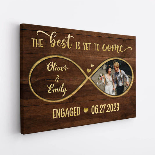 1108CUS2 Personalized Canvas Gifts Wedding Couple