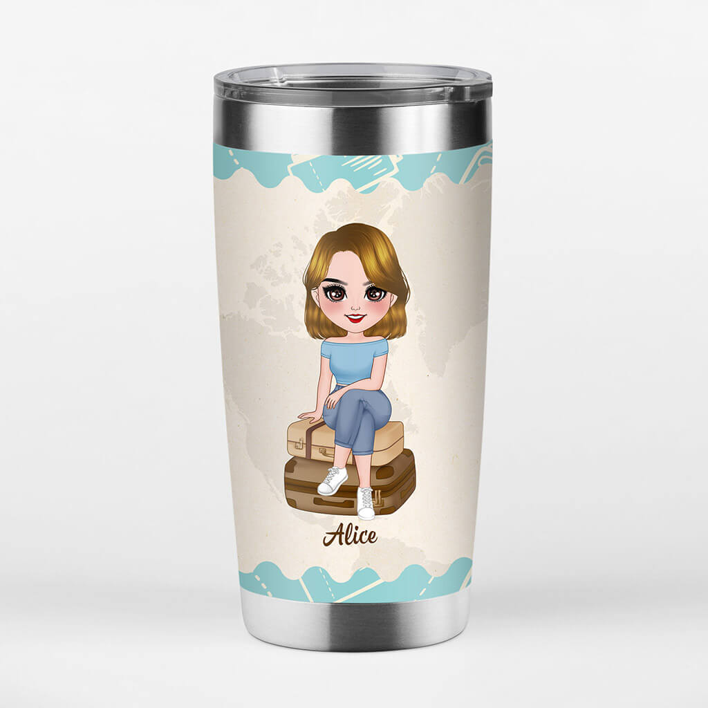 1115TUS2 Personalized Tumbler Gifts Travel Her