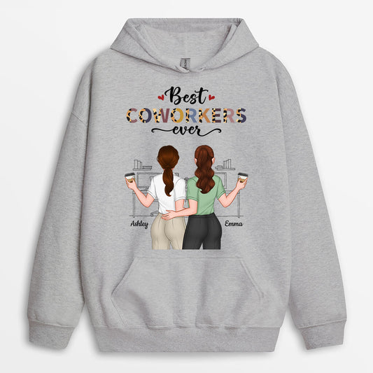1121HUS1 Personalized Hoodie Gifts Coworker Coworkers Colleagues
