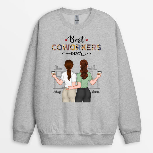 1121WUS1 Personalized Sweatshirts Gifts Coworker Coworkers Colleagues