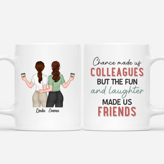 1125MUS1 Personalized Mugs Gifts Laughter Friends Colleagues Coworkers