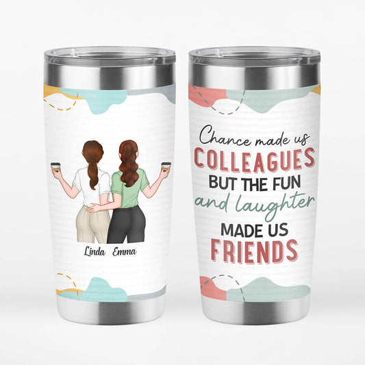 1125TUS1 Personalized Tumblers Gifts Laughter Friends Colleagues Coworkers