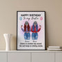 1127SUS3 Personalized Posters Gifts Happy Birthday Friends
