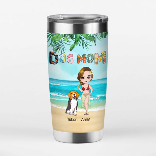 1128TUS1 Personalized Tumblers Gifts Dog Mom Dog Lovers