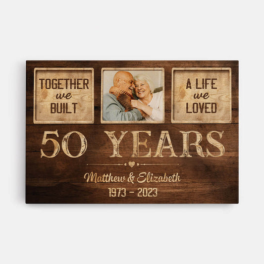 1131CUS1 Personalized Canvas Gifts Life Couples