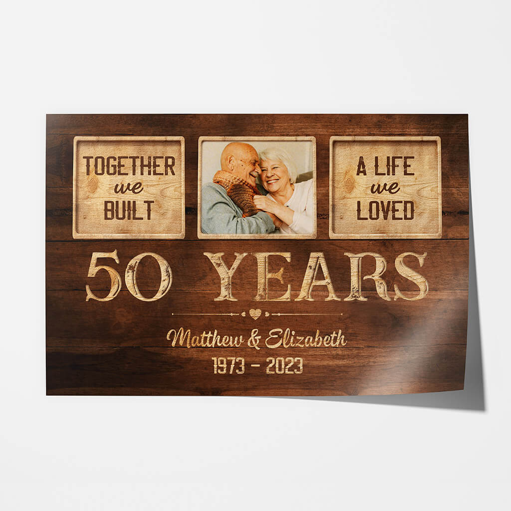 Anniversary Wedding Gift For Couple, 50Th Anniversary Blanket Gifts Fo -  Cerigifts