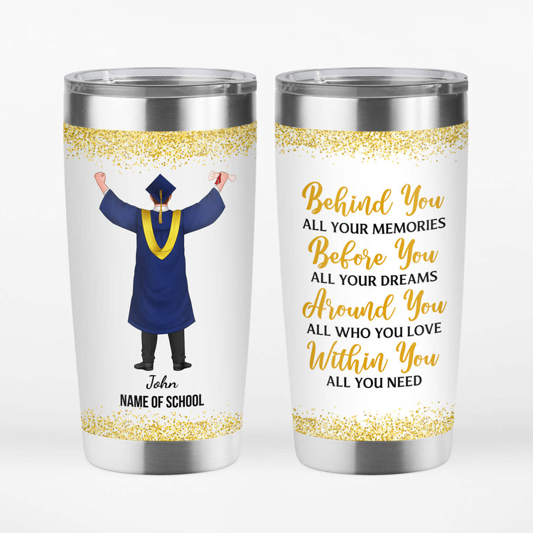 Personalized Before You All Your Dreams Tumbler