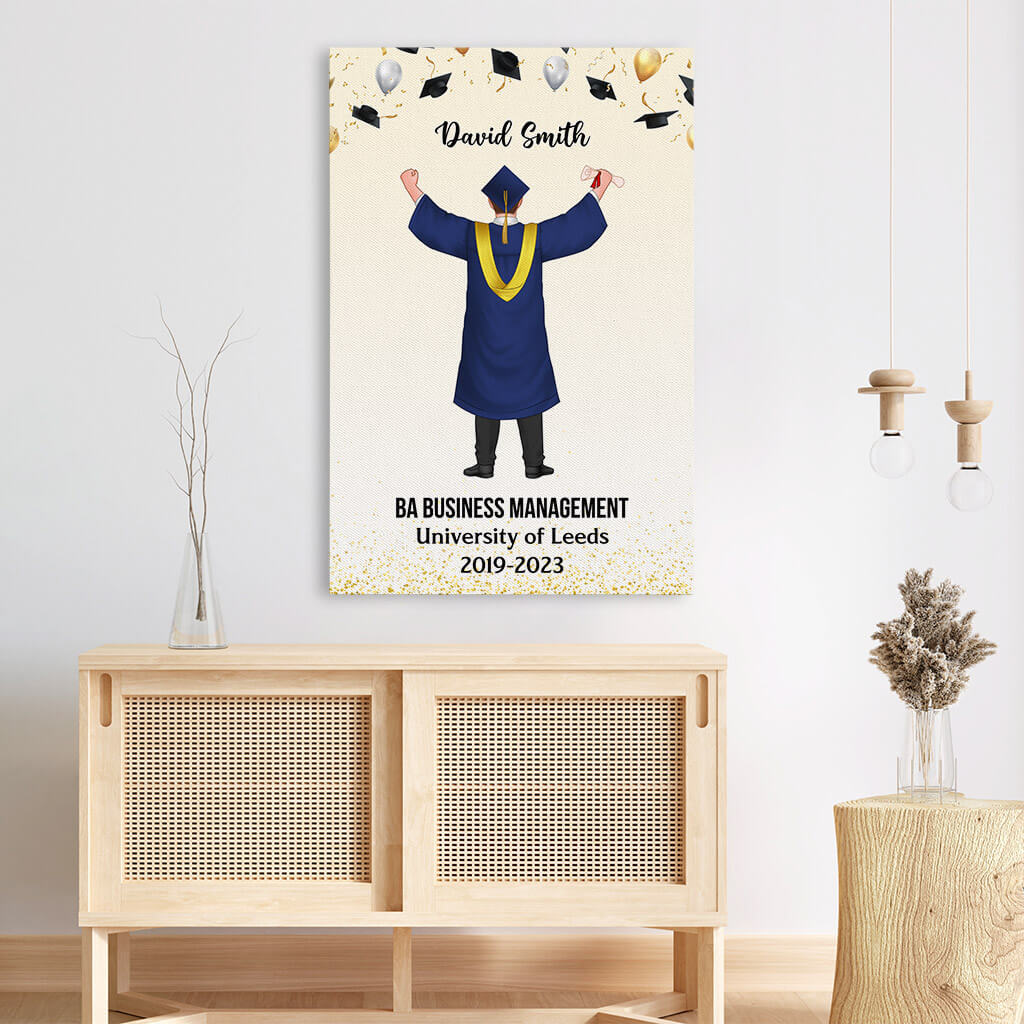 1142CUS3 Personalized Canvas Gifts Graduation Her Graduates