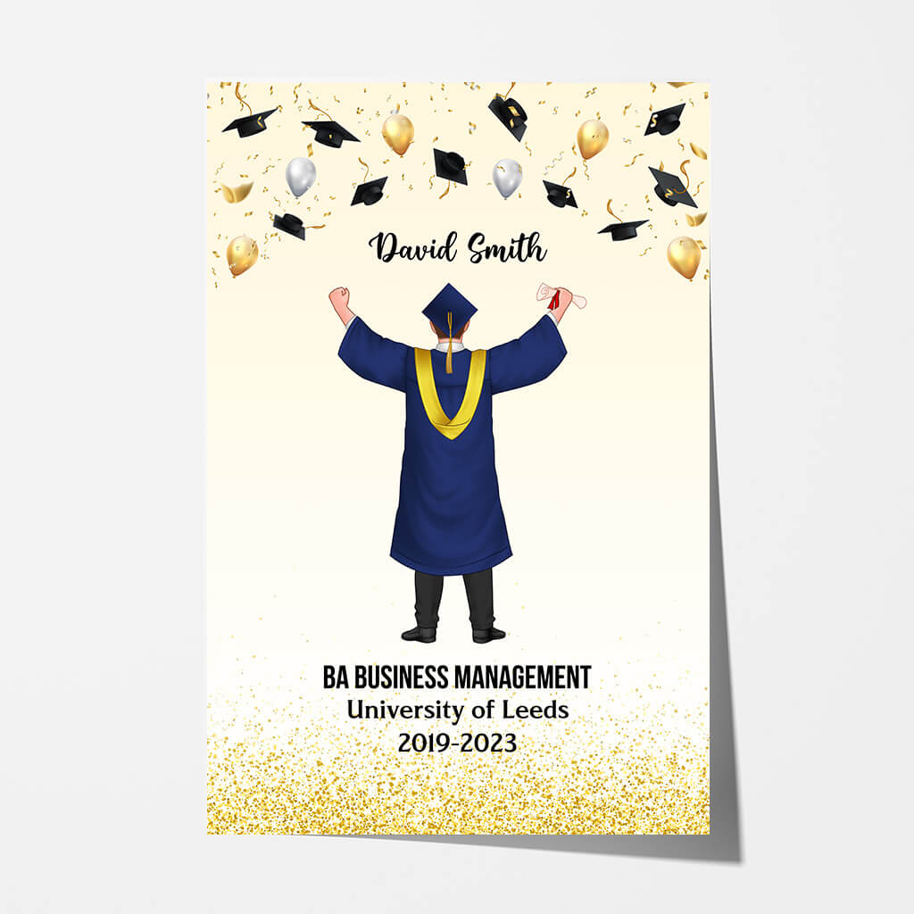 1142SUS1 Personalized Posters Gifts Graduation Her Graduates