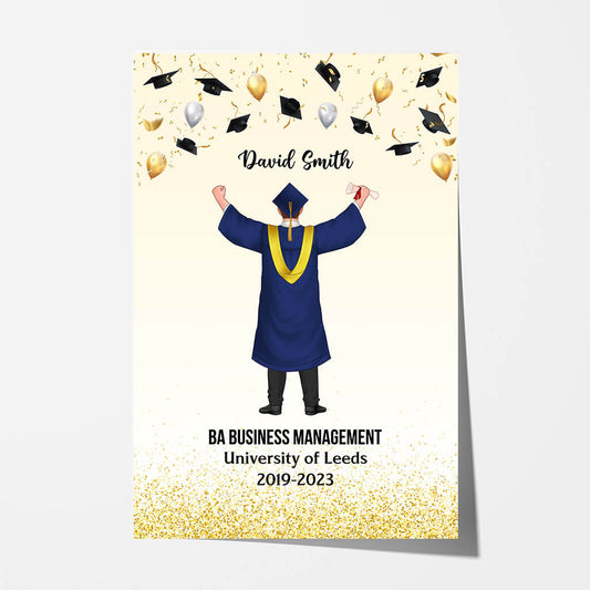 1142SUS1 Personalized Posters Gifts Graduation Her Graduates