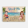1143CUS1 Personalized Canvas Gifts You Me Couple