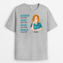1145AUS2 Personalized T Shirts Gifts Awesome Nurse Mom Her