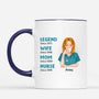 1145MUS2 Personalized Mug Gifts Awesome Nurse Mom Her