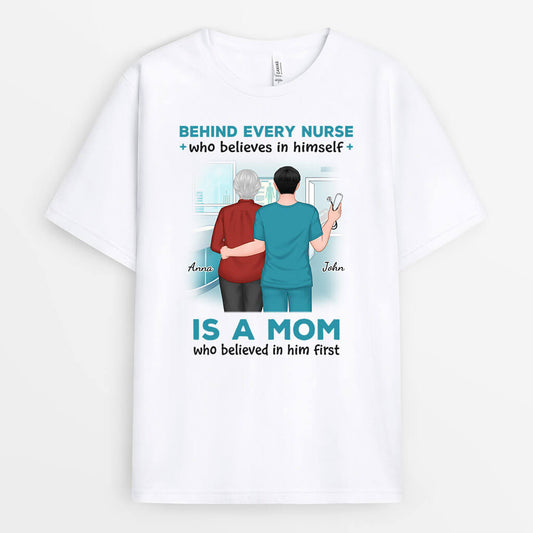 1146AUS1 Personalized T Shirts Gifts Nurse Mom Her