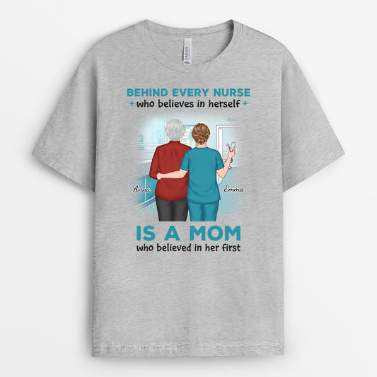 1146AUS2 Personalized T Shirts Gifts Nurse Mom Her