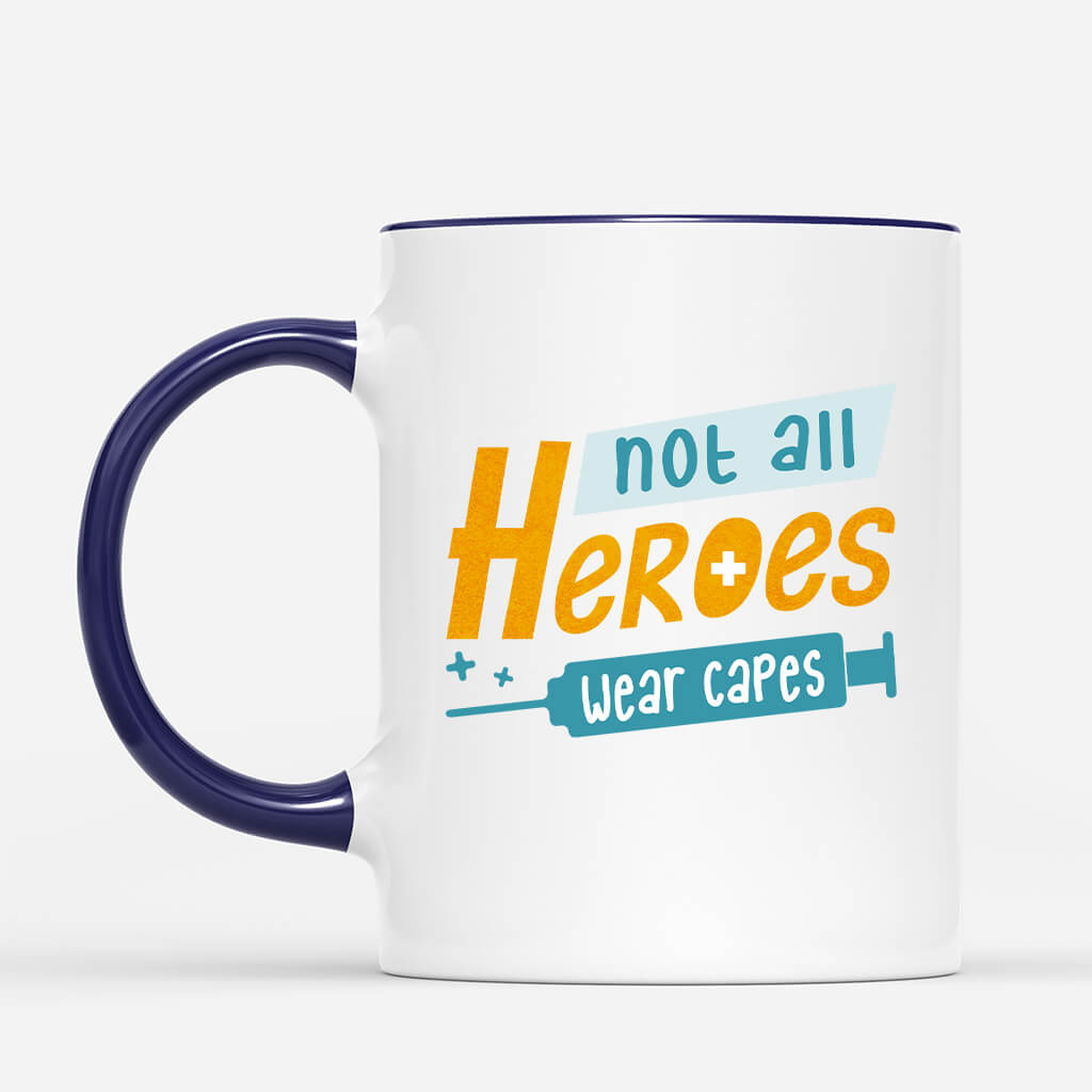 1148MUS3 Personalized Mugs Gifts Heroes Nurse