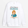 1149WUS2 Personalized Sweatshirt Gifts Nurse