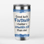1153TUS3 Personalized Tumblers Gifts Luck Better Coworkers Colleagues