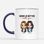 1158MUS2 Personalised Mug Gifts Work Coworkers