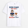 1161AUS1 Personalized T Shirt Gifts Game Dad DogLover