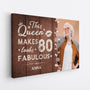 1165CUS2 Personalized T Shirts Gifts Queen Fabulous Grandma