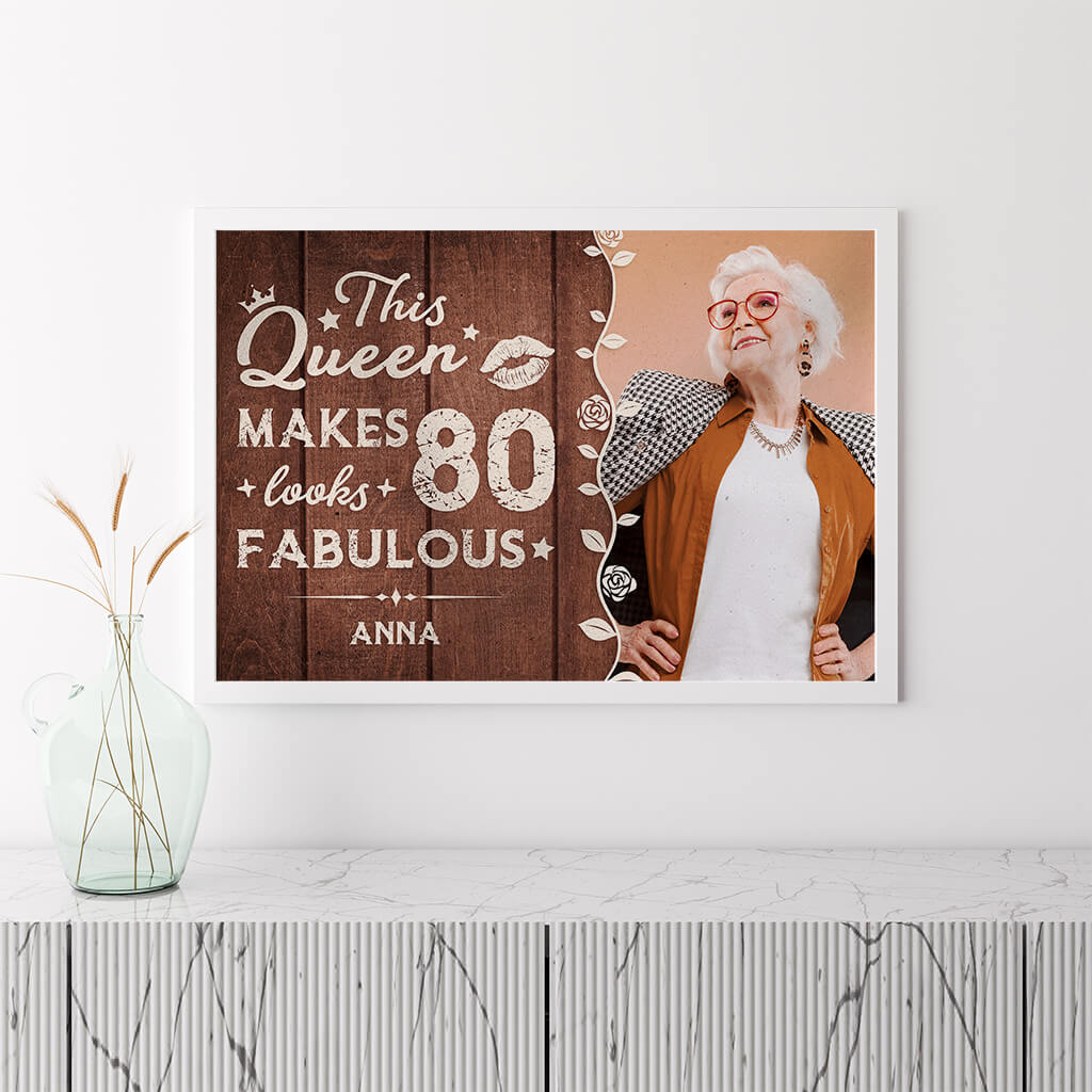 1165SUS3 Personalized Poster Gifts Birthday Gifts Grandparents