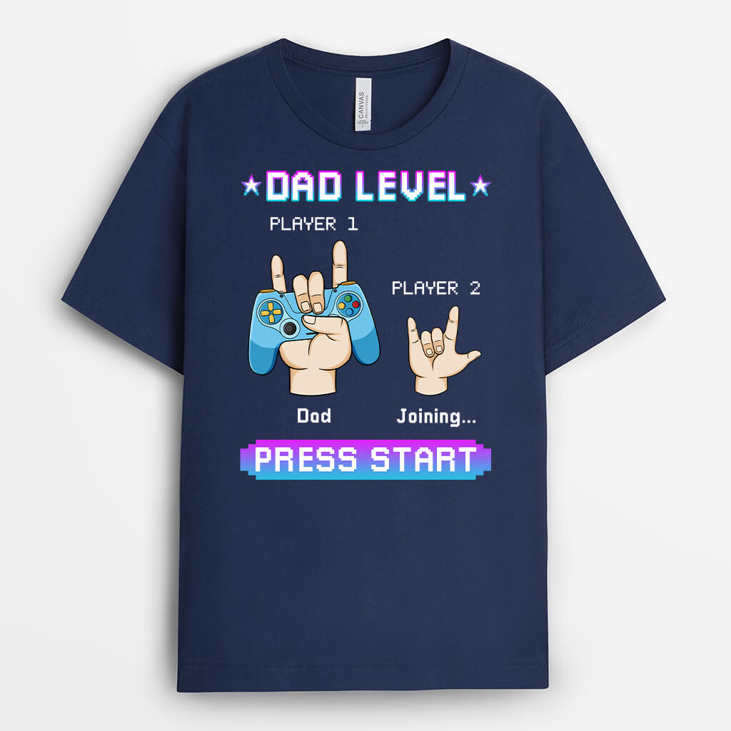 1166AUS1 Personalized T Shirts Gifts Start Dad