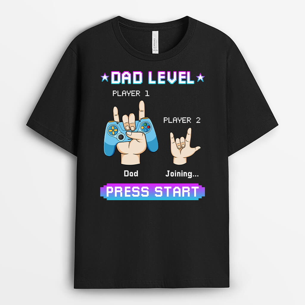1166AUS2 Personalized T Shirts Gifts Start Dad