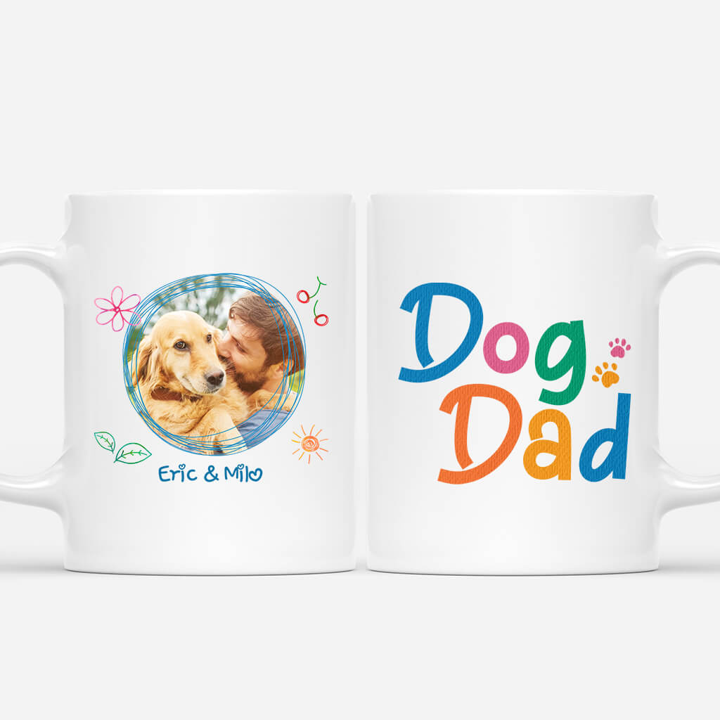1176MUS1 Personalized Mugs Gifts Mom DogLover